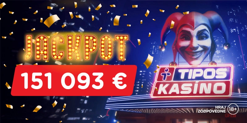 Tipos Casino Jackpot stierací žreb