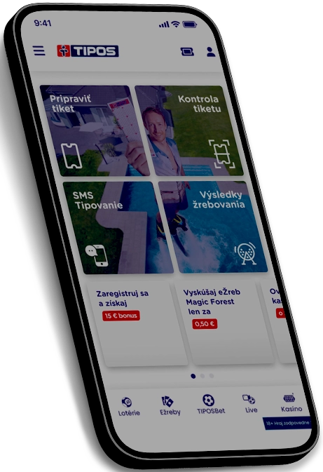 eTipos mobilná aplikácia Android a iOS